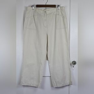 NWT J. Jill Cropped Wide Leg Pants